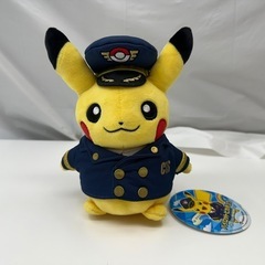 【ドリーム川西店御来店限定】パイロットピカチュウぬいぐるみ　新千...