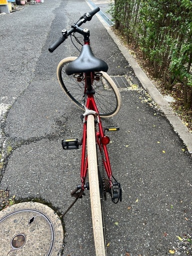 点検済み　クロスバイク　ギア付き　中古自転車　小倉北区にてお渡し