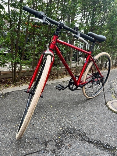点検済み　クロスバイク　ギア付き　中古自転車　小倉北区にてお渡し