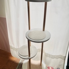 木製　キャットタワーの画像