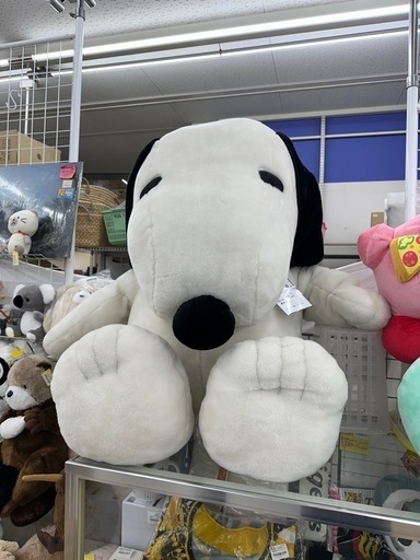 ドリーム川西店御来店限定】スヌーピー 巨大ぬいぐるみ 2Lサイズ