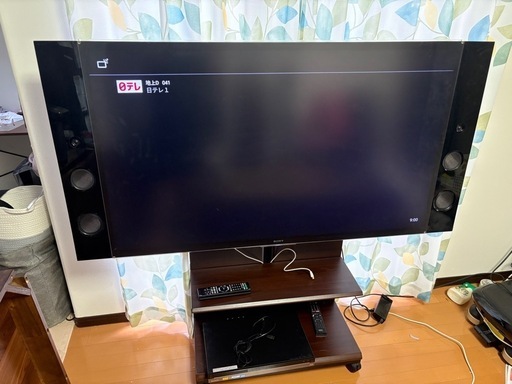 引越しに伴う手放し　55インチTV➕レコーダー➕テレビ台付き