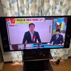 引越しに伴う手放し　55インチTV➕レコーダー➕テレビ台付き