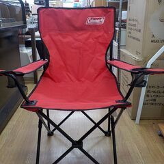 Coleman アームチェア レッド アウトドアチェア 幅81×奥行51×高さ87cm コールマン キャンプ バーベキュー 西岡店の画像