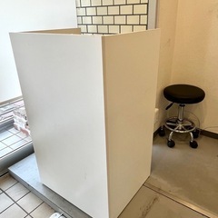 レジ台 レジカウンター ホワイト の画像