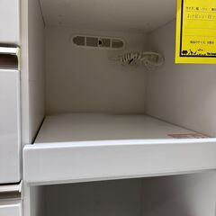 【ジモティ来店特価!!】キッチンカウンター　三幸ジャパン　ホワイト　J-2505119の画像