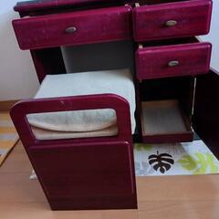 アンティーク三面鏡の画像