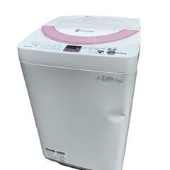 シャープ 6kg 全自動洗濯機 ES-GE60N-P
