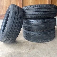 中古タイヤ組み換え込み195/60R16年製2024