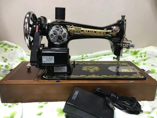 アックスヤマザキ BLUE BIRD アンティークミシン
