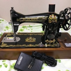 アックスヤマザキ BLUE BIRD アンティークミシン
