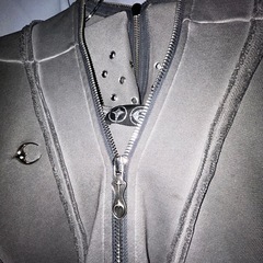 美品●Thug Club⚫︎Gladiator Zip up Hoodie●ジップパーカー●グレー の画像