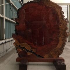 衝立、無垢材、1枚板