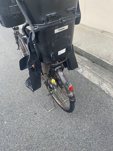 【決まりました】パナソニック　電動自転車　子ども乗せ