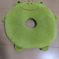 かえる　クッション　円座