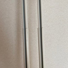 カーテンレール ダブルホワイト 210-300ほどの画像
