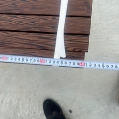 アルミ 焼角 控柱 （取付金具付） 40×40×L2400の画像