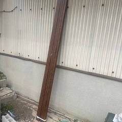 アルミ 焼角 控柱 （取付金具付） 40×40×L2400の画像