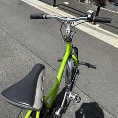 LONGWISE 電動アシスト自転車 グリーン 引き取り限定です。 20