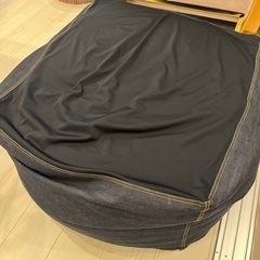 無印ビーズクッションソファー　の画像