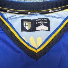 ⭐️美品⭐️サッカー中田英寿パルマレプリカユニ(XL)の画像
