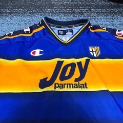 ⭐️美品⭐️サッカー中田英寿パルマレプリカユニ(XL)の画像