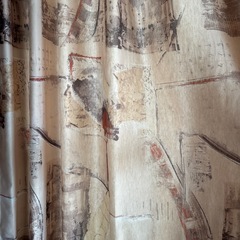 中古カーテン　布の画像