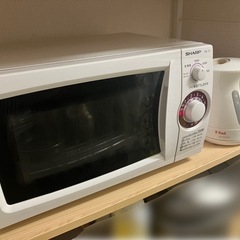 【🌸取引中】【5/28.29限定】電子レンジとティファールの湯沸...