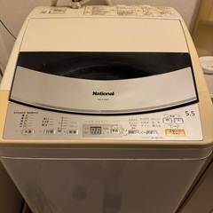 洗濯機　無料で差し上げます。