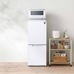 どっちもドア冷蔵庫　152L SHARP