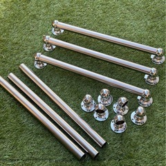 ハシゴ用の金具　パイプ　ロフトベッド