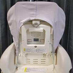 【美品】コンビ ハイローチェア リバーシブルシート セサミグレー 0か月~の画像