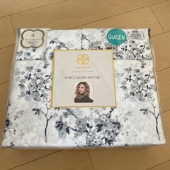 海外購入　クイーン　ベッドカバー 6点セット