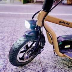 glafit LOM クロススクーター モカベージュ 美品の画像