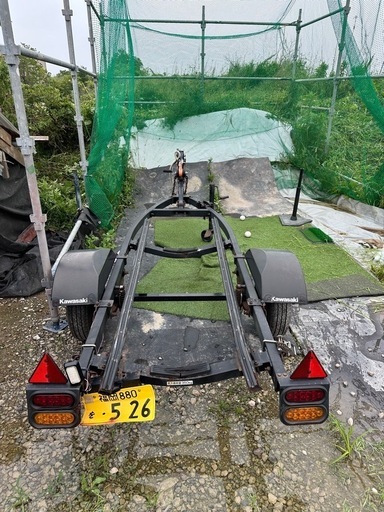 軽トレーラー　現状渡し