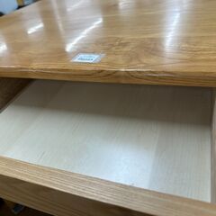 【ジモティ来店特価!!】2人ダイニングセット　ナチュラル　J-2505125の画像
