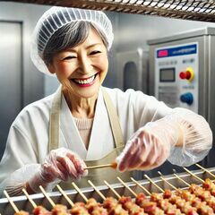 【60代の方も活躍中!!】接客なし・静かに働ける♪ 焼き鳥の仕込...
