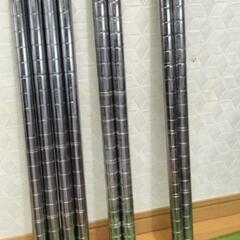 メタルラック　120cm棚と25mmポール