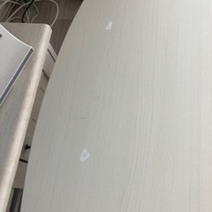 ニトリ こたつテーブル 楕円型の画像