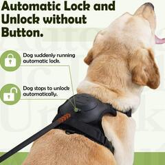 🌈nanashop  犬用ハーネス2 in 1, [オートロック...