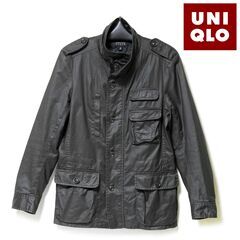 UNIQLO ユニクロ COATED CLOTH メンズ M-6...