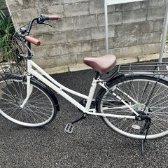27インチ変速付き自転車