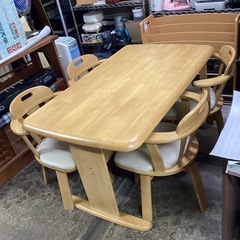 万代店　ニトリ　ダイニングテーブルセット4人掛け