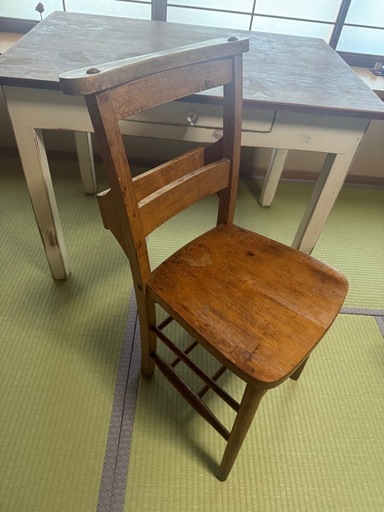 机セット
