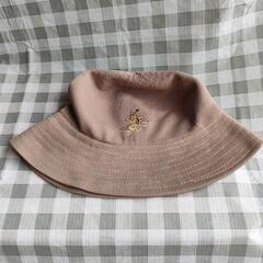 レディース　編み帽子　サイズ５６cm 中古品の画像