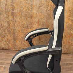 GTPLAYER  ゲーミングチェア ゲーミング座椅子 ファブリック 360°回転 ・ポケットコイル内蔵・アームレスト・165°リクライニング・ランバーサポート・ハイバック の画像