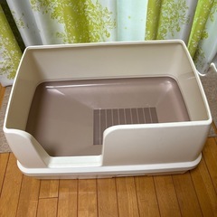 ☆お取引決定☆デオトイレ　ワイド　中古　猫　システムトイレの画像