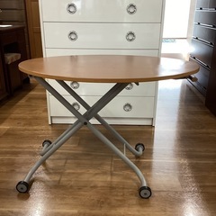 折りたたみ式センターテーブル【町田市再生家具】250544