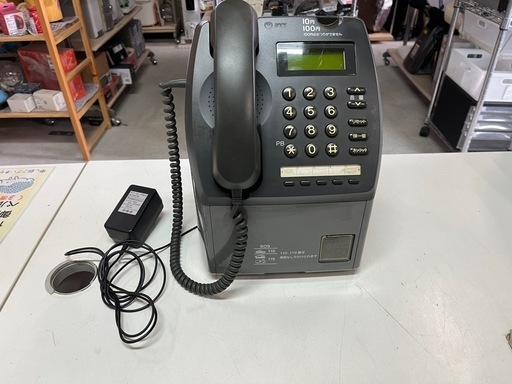 公衆電話機（店内用） ZX-DECL-PSSET-(1)(W)｜テルワールド（NTT中古ビジネスフォン