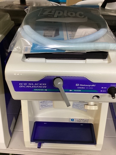 かき氷機  キューブアイススライサー  アイススライサー＆クラッシャー 初雪 CＳ-Ｓ32A